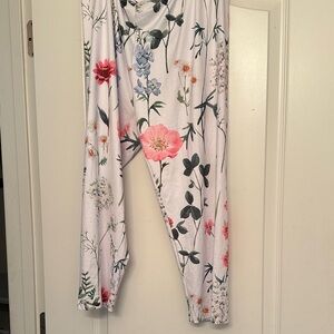 Floral Print Pants